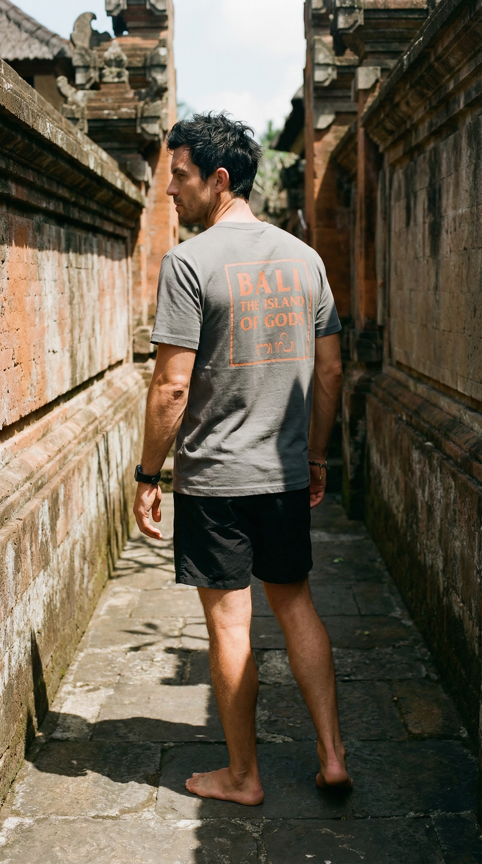Bali T-Shirt - Charcoal