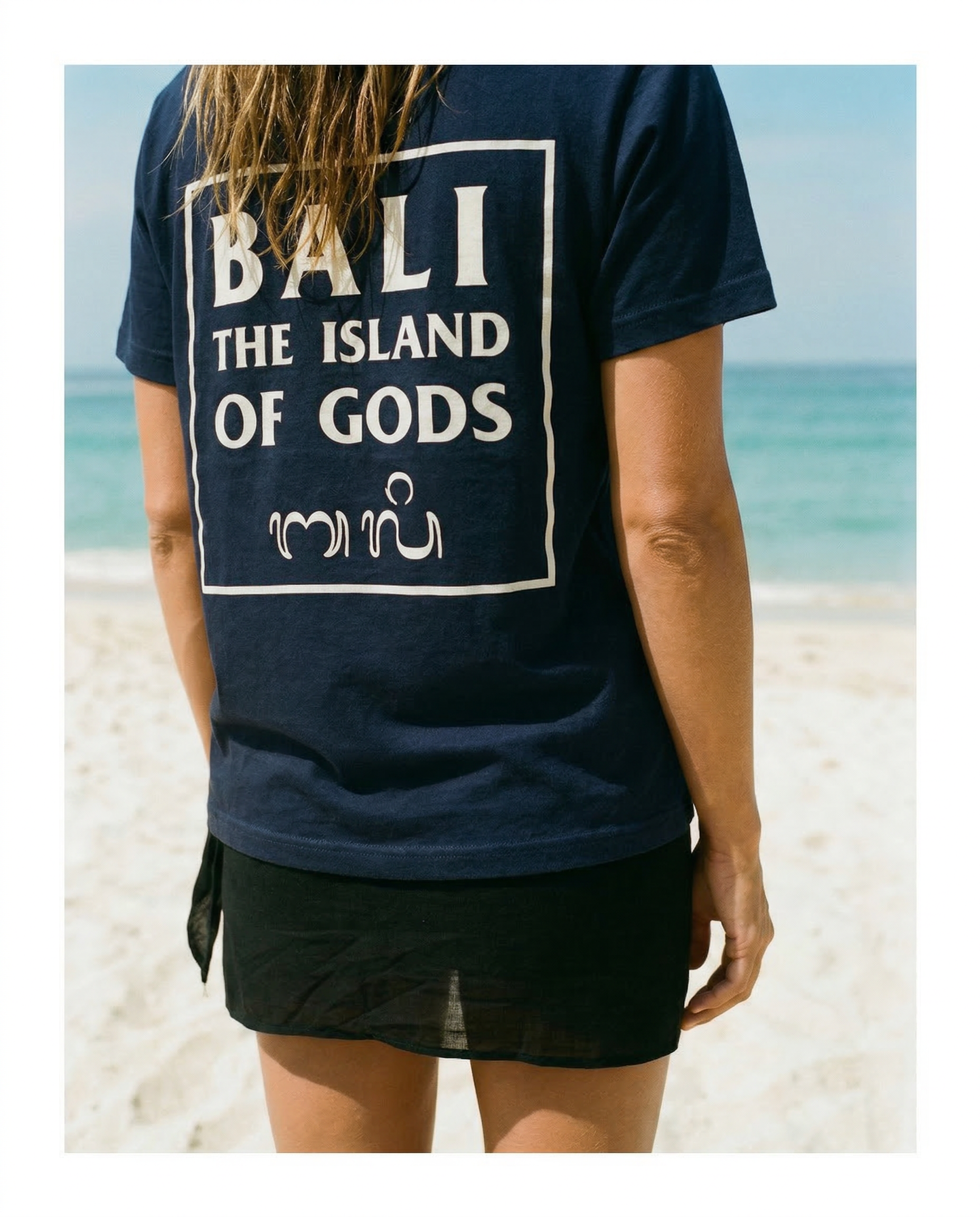 Bali T-Shirt - Navy Blue